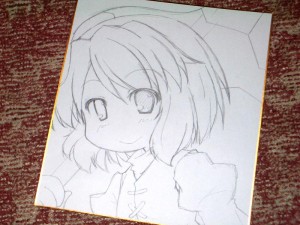 色紙小傘 色紙小傘