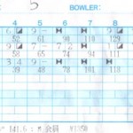 ボウリングスコア ボウリングスコア