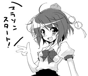 イラストマラソンスタート！！