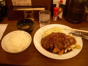 大トンテキ定食