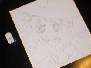 色紙魔理沙 色紙魔理沙