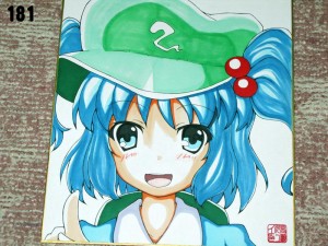 色紙にとり 色紙にとり