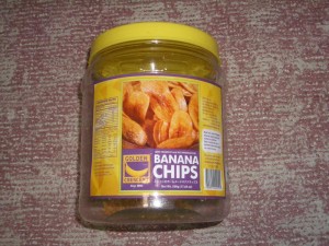 バナナチップ