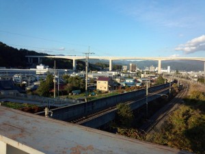 岡谷の景色
