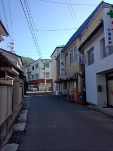 打ち上げ会場(翌日に撮った)