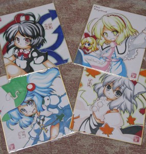 新作色紙 新作色紙