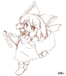 落書き霊夢 落書き霊夢