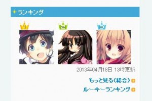 ランキング4/18 ランキング4/18