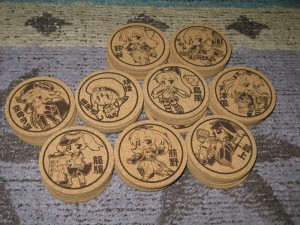 コルクコースター コルクコースター