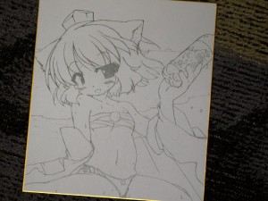 もみじ色紙