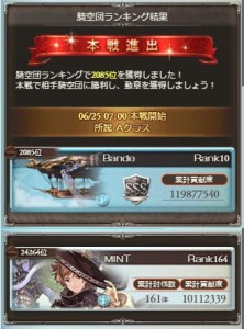 予選結果