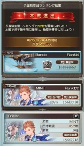 予選結果