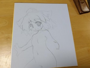 ポーズを考える