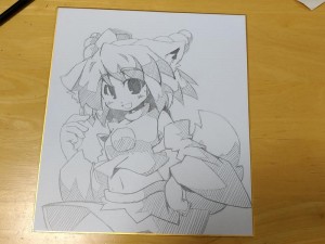 陰影に強弱を付ける