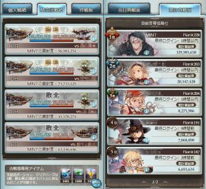 古戦場団結果