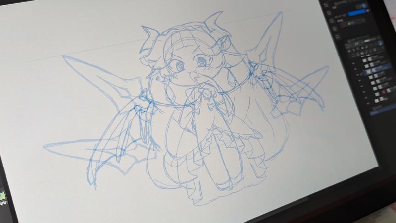 下書き